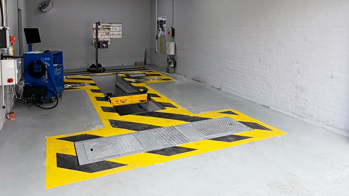 Fordbridge Service Station Class 4 ATL MOT Pit Lane Upgrade